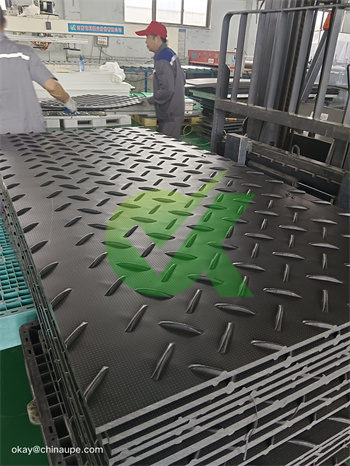 20mm heavy equipment hdpe ground protection boards